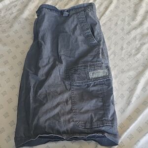 Unionbay Blue Cargo Shorts Relaxed Fit